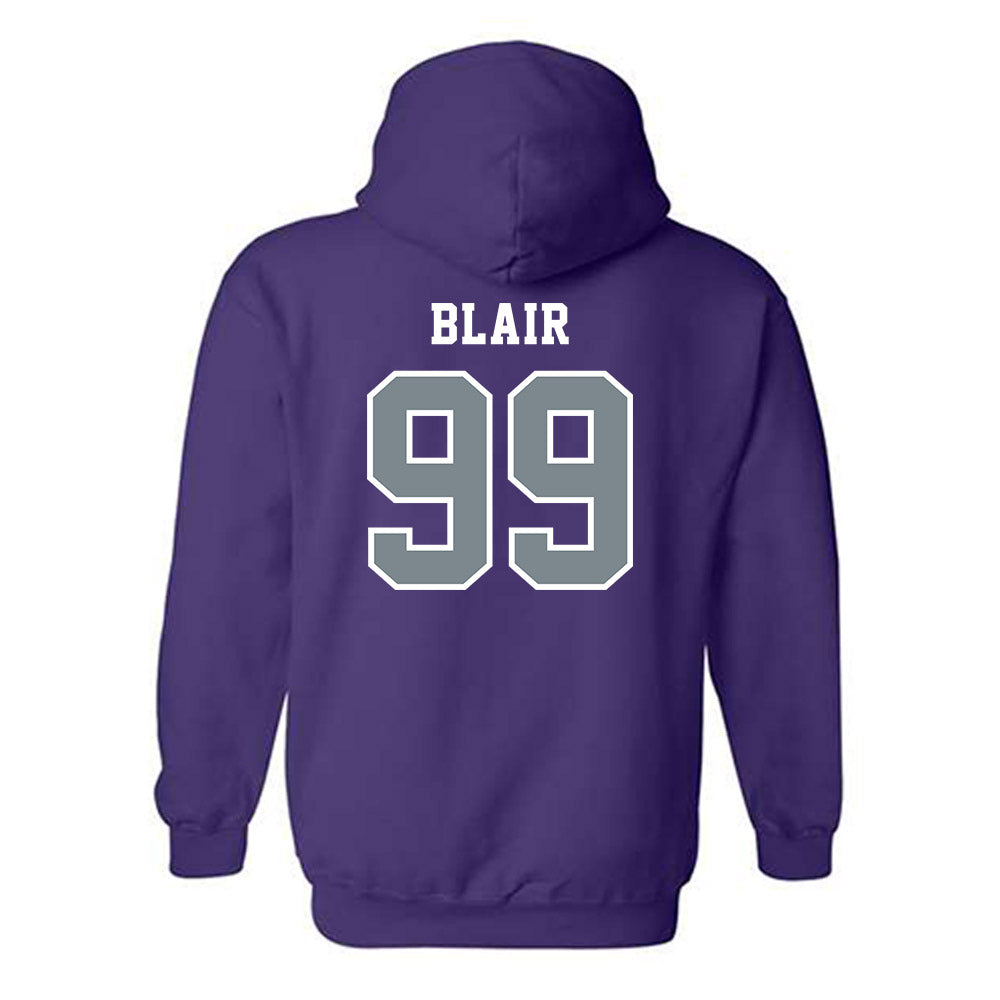 Central Arkansas - NCAA Softball : Audrey Blair - Classic Shersey Hooded Sweatshirt-1