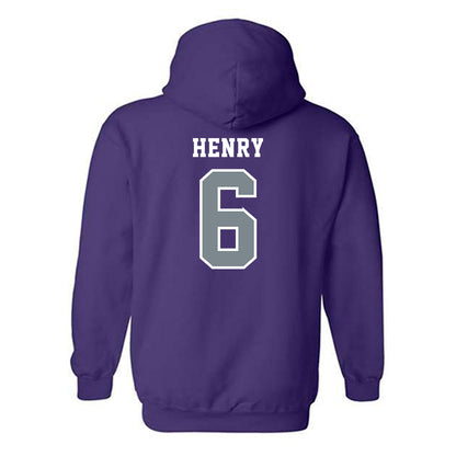 Central Arkansas - NCAA Football : Malachi Henry - Classic Shersey Hooded Sweatshirt-1