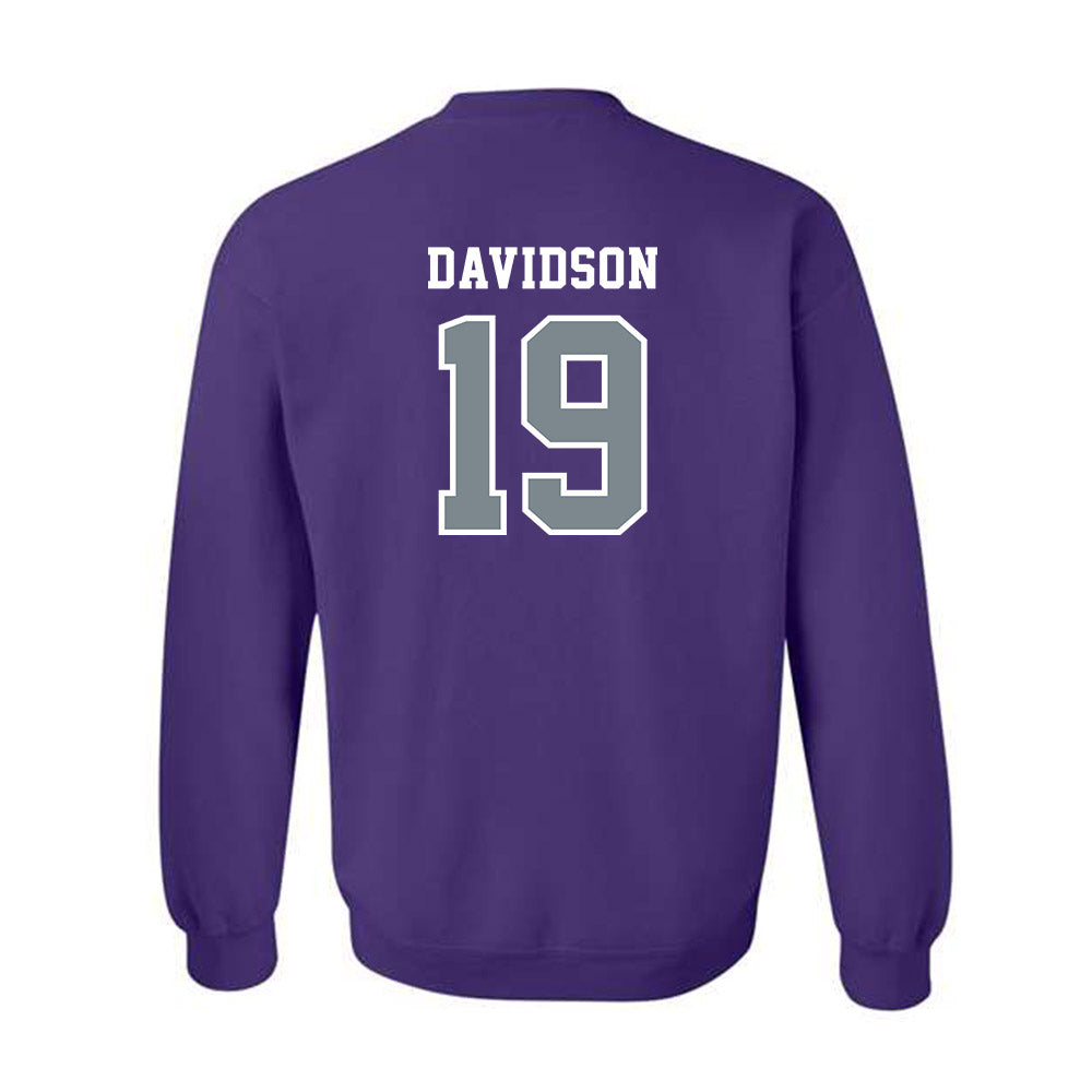 Central Arkansas - NCAA Football : Desmond Davidson - Classic Shersey Crewneck Sweatshirt-1