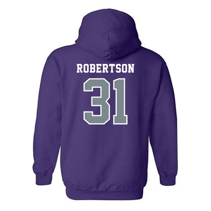 Central Arkansas - NCAA Softball : Emma Robertson - Classic Shersey Hooded Sweatshirt-1