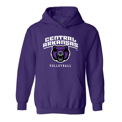 Central Arkansas - NCAA Women's Volleyball : Laci Bohannan - Classic Shersey Hooded Sweatshirt-0