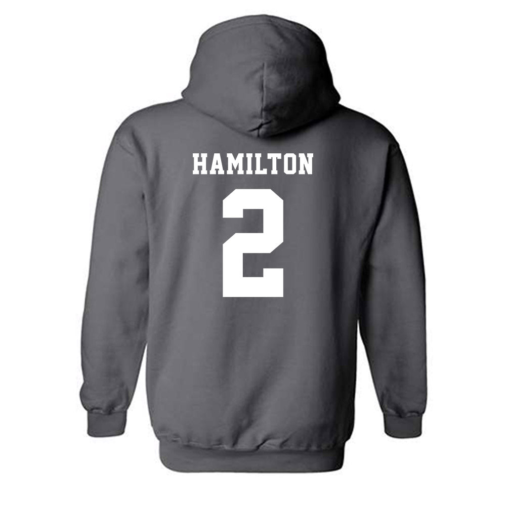 Central Arkansas - NCAA Women's Volleyball : Trinity Hamilton - Classic Shersey Hooded Sweatshirt-1
