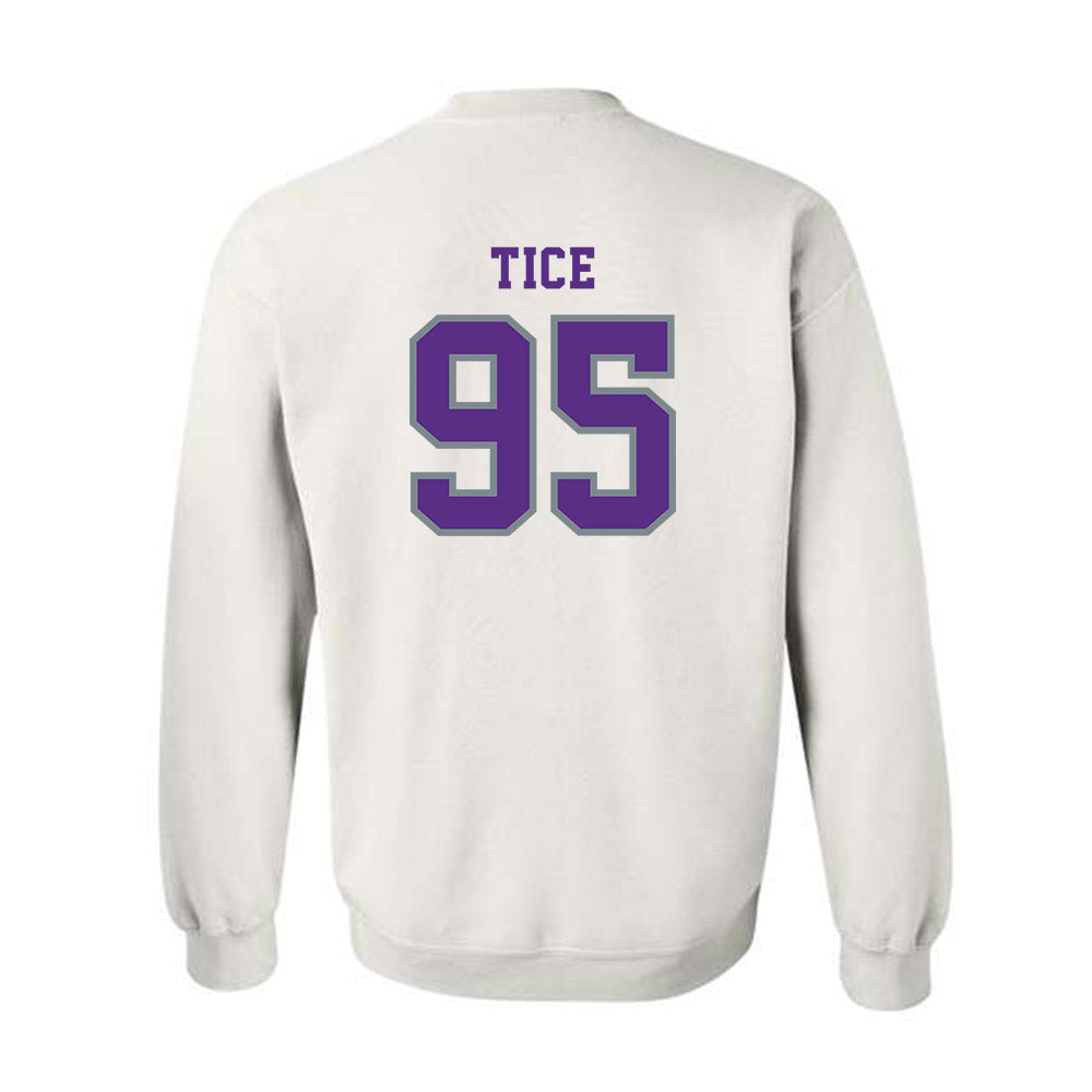 Central Arkansas - NCAA Football : Noah Tice - Classic Shersey Crewneck Sweatshirt-1