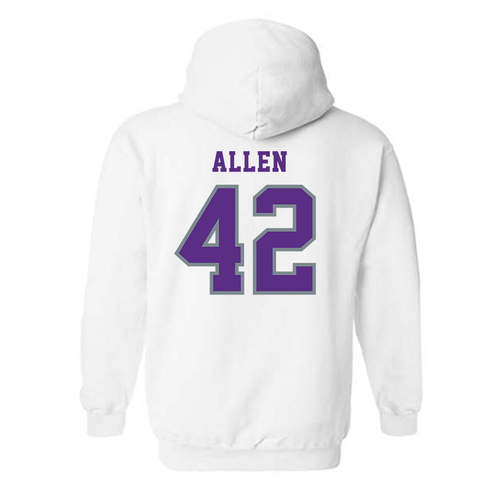 Central Arkansas - NCAA Baseball : Zeb Allen - Classic Shersey Hooded Sweatshirt-1