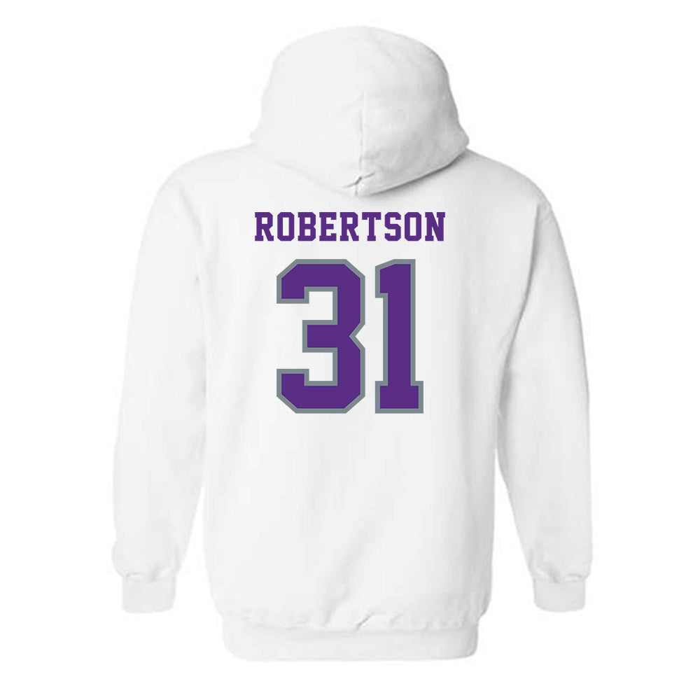 Central Arkansas - NCAA Softball : Emma Robertson - Classic Shersey Hooded Sweatshirt-1