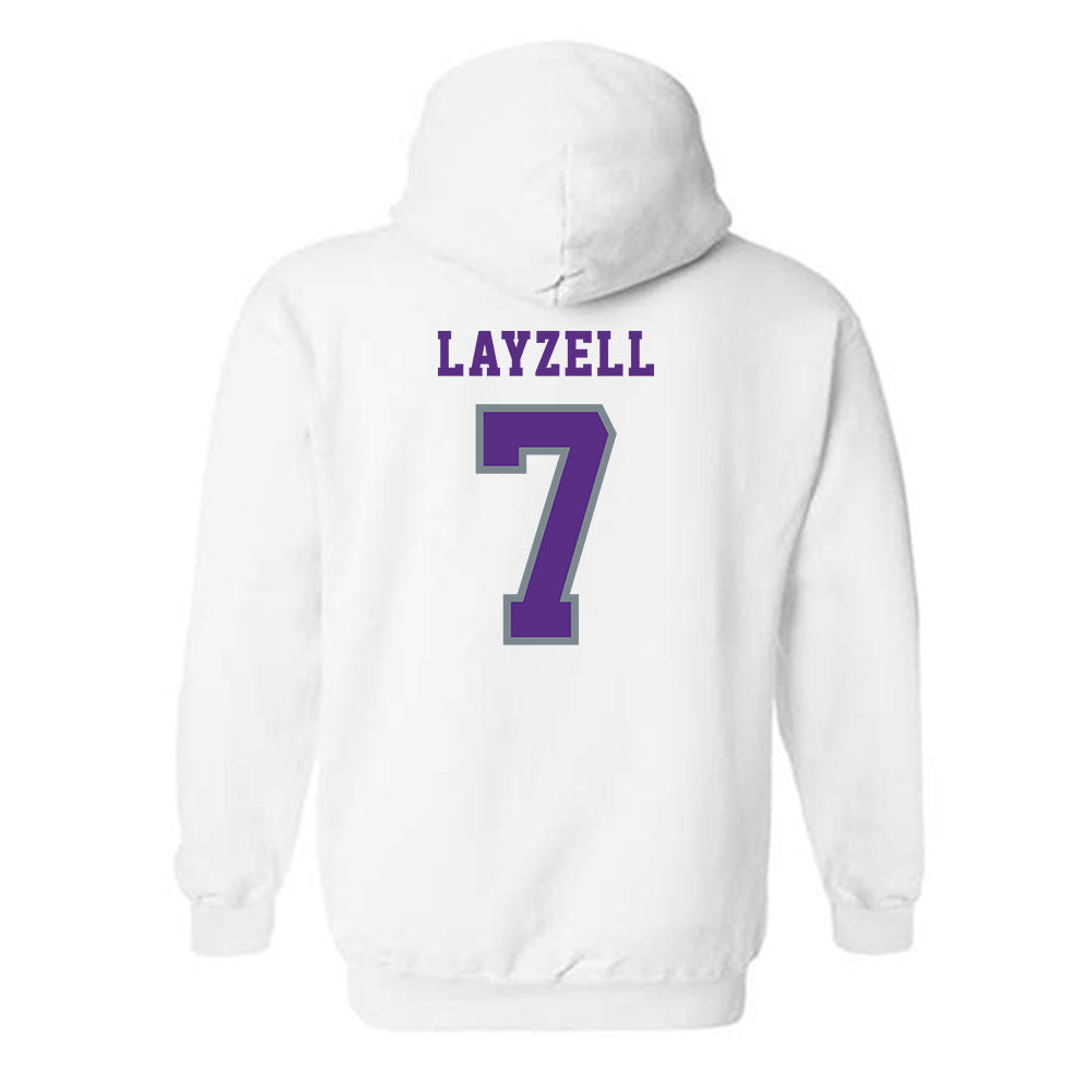 Central Arkansas - NCAA Beach Volleyball : Ella Layzell - Classic Shersey Hooded Sweatshirt-1