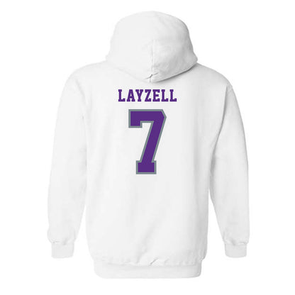 Central Arkansas - NCAA Beach Volleyball : Ella Layzell - Classic Shersey Hooded Sweatshirt-1