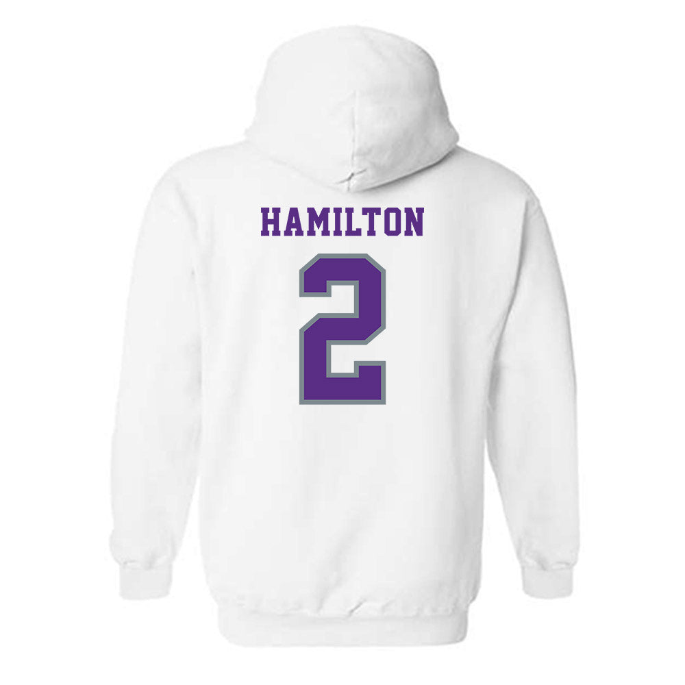 Central Arkansas - NCAA Women's Volleyball : Trinity Hamilton - Classic Shersey Hooded Sweatshirt-1