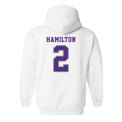 Central Arkansas - NCAA Women's Volleyball : Trinity Hamilton - Classic Shersey Hooded Sweatshirt-1