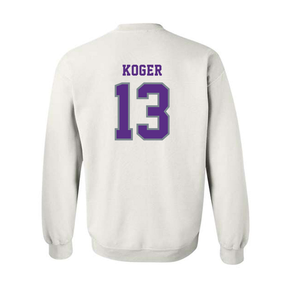 Central Arkansas - NCAA Football : Caleb Koger - Classic Shersey Crewneck Sweatshirt-1
