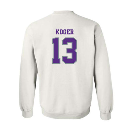 Central Arkansas - NCAA Football : Caleb Koger - Classic Shersey Crewneck Sweatshirt-1