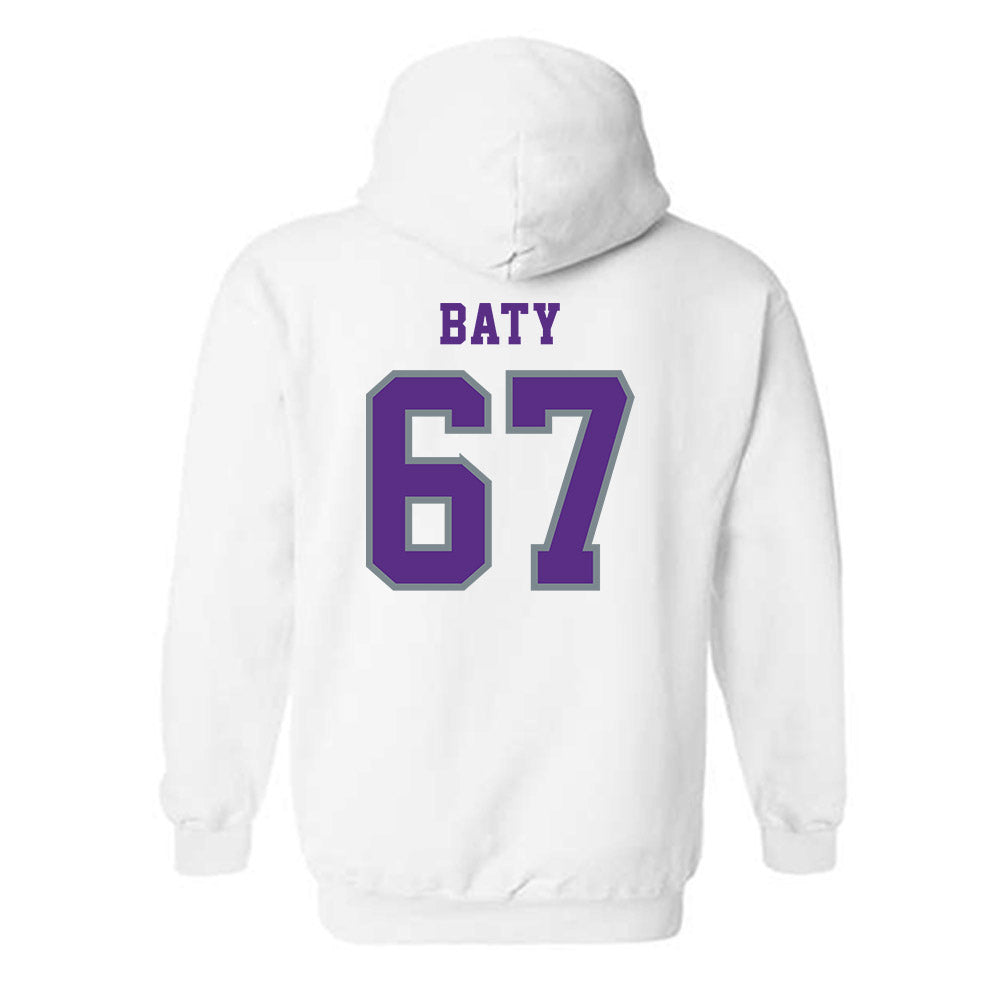 Central Arkansas - NCAA Football : Walker Baty - Classic Shersey Hooded Sweatshirt-1