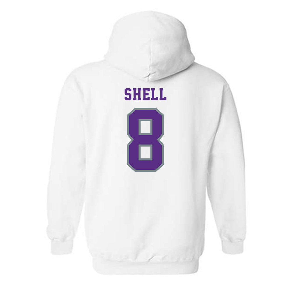 Central Arkansas - NCAA Football : JaKobe Shell - Classic Shersey Hooded Sweatshirt-1