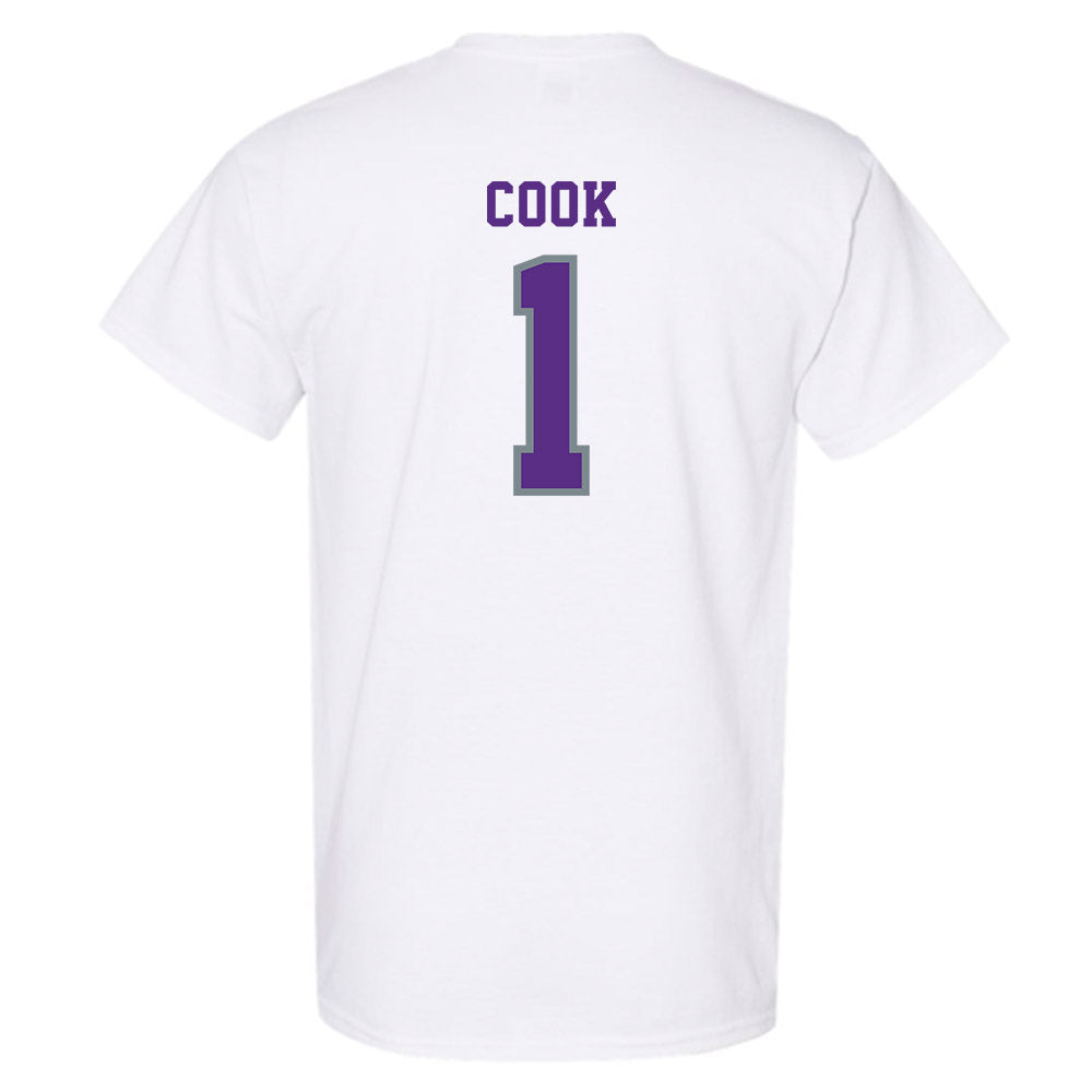 Central Arkansas - NCAA Women's Basketball : Jenna Cook - Classic Shersey T-Shirt-1