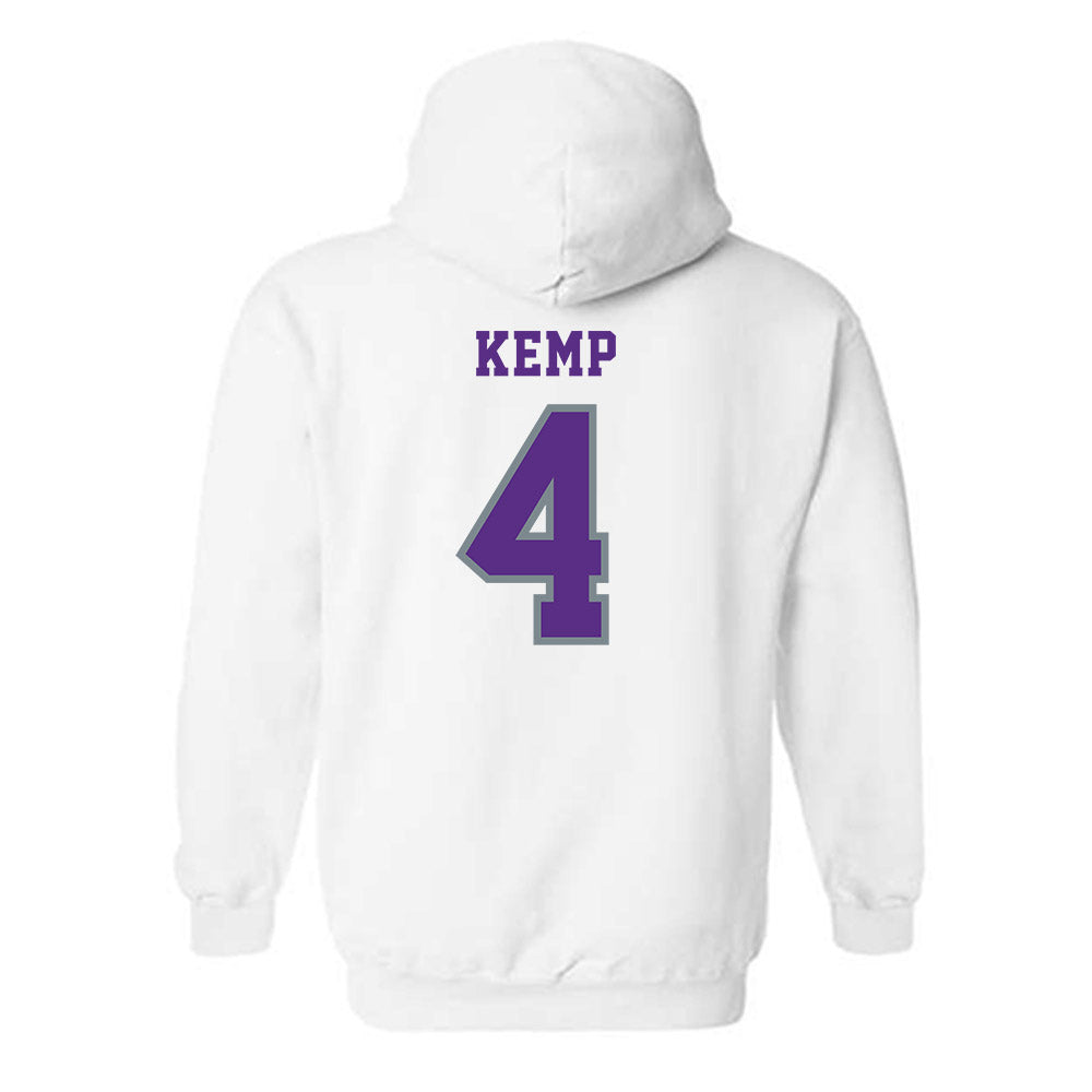 Central Arkansas - NCAA Women's Basketball : Cheyanne Kemp - Classic Shersey Hooded Sweatshirt-1