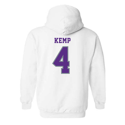 Central Arkansas - NCAA Women's Basketball : Cheyanne Kemp - Classic Shersey Hooded Sweatshirt-1