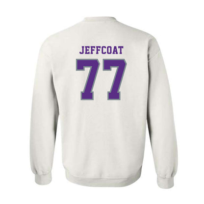 Central Arkansas - NCAA Football : Lane Jeffcoat - Classic Shersey Crewneck Sweatshirt-1