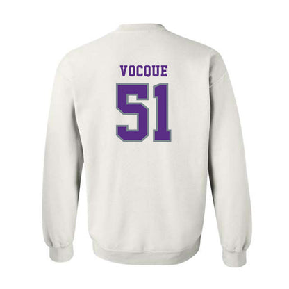 Central Arkansas - NCAA Football : Kyle Vocque - Classic Shersey Crewneck Sweatshirt-1