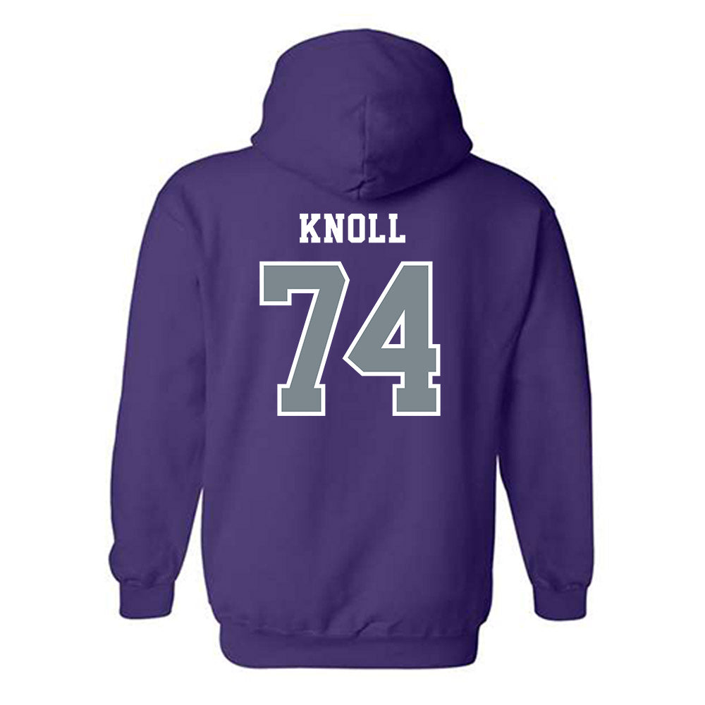 Central Arkansas - NCAA Football : Drayton Knoll - Classic Shersey Hooded Sweatshirt-1
