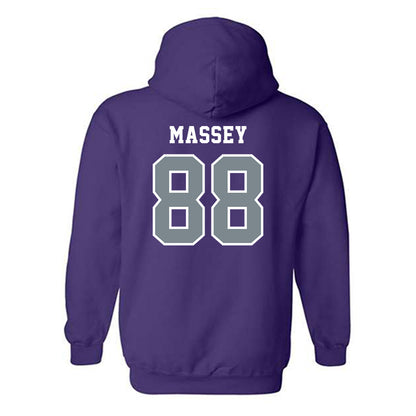 Central Arkansas - NCAA Football : Camron Massey - Classic Shersey Hooded Sweatshirt-1