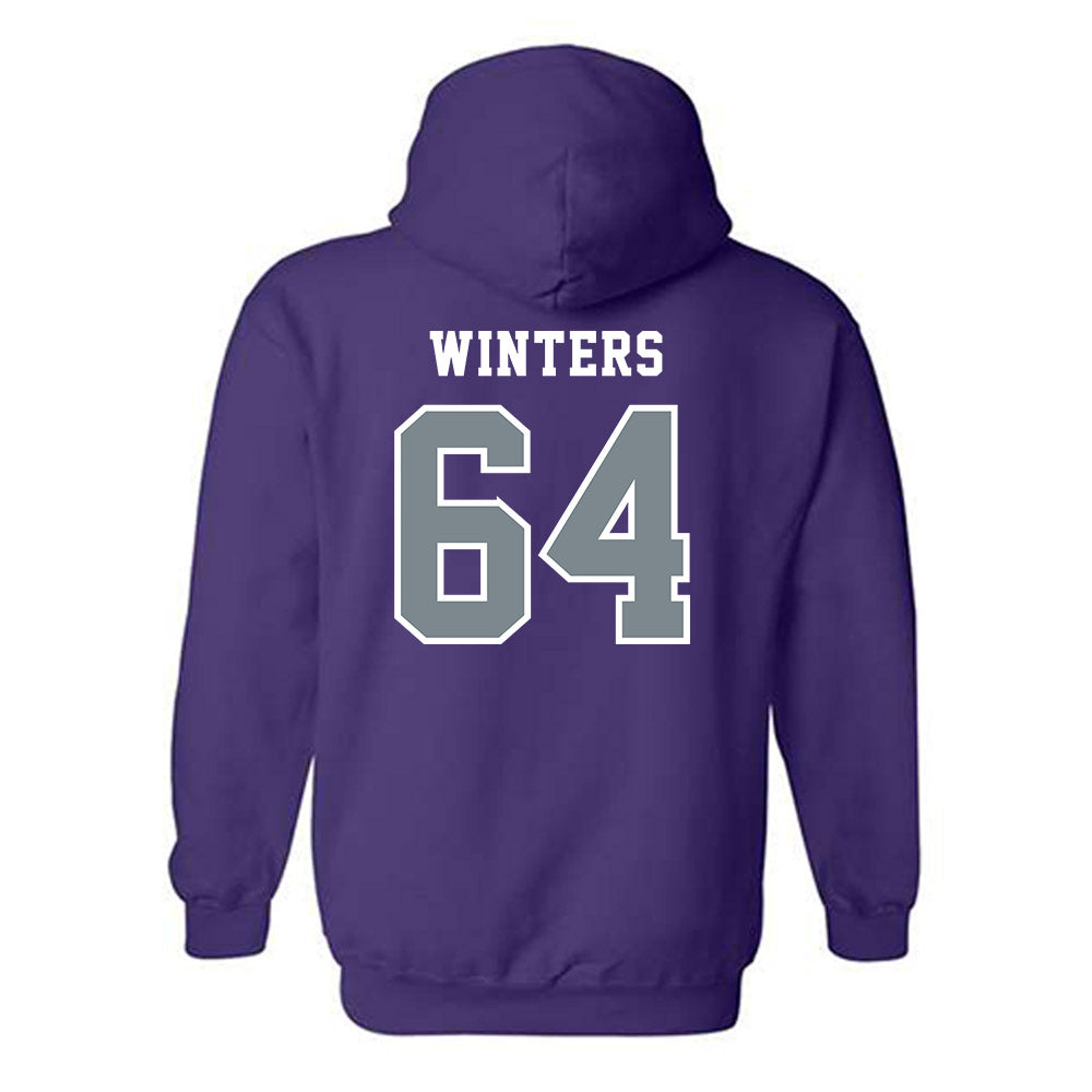 Central Arkansas - NCAA Football : Vinny Winters - Classic Shersey Hooded Sweatshirt-1