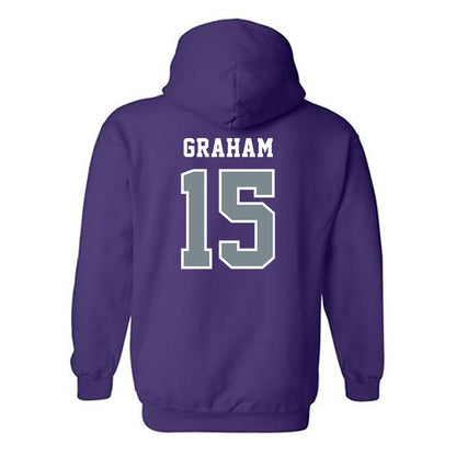 Central Arkansas - NCAA Softball : Kaitlyn Graham - Classic Shersey Hooded Sweatshirt-1