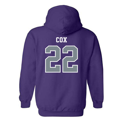 Central Arkansas - NCAA Women's Basketball : Alivia Cox - Classic Shersey Hooded Sweatshirt-1