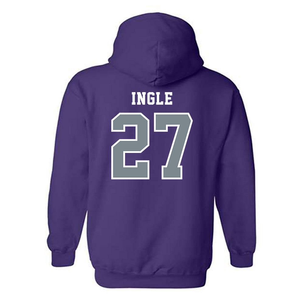 Central Arkansas - NCAA Baseball : Jaxson Ingle - Classic Shersey Hooded Sweatshirt-1