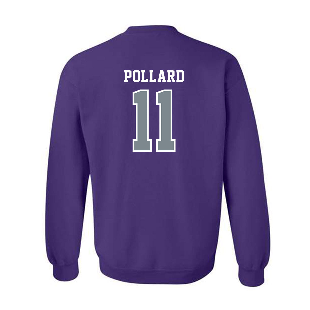 Central Arkansas - NCAA Football : Tyrell Pollard - Classic Shersey Crewneck Sweatshirt-1