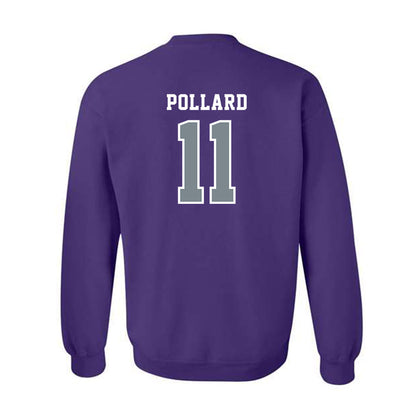 Central Arkansas - NCAA Football : Tyrell Pollard - Classic Shersey Crewneck Sweatshirt-1