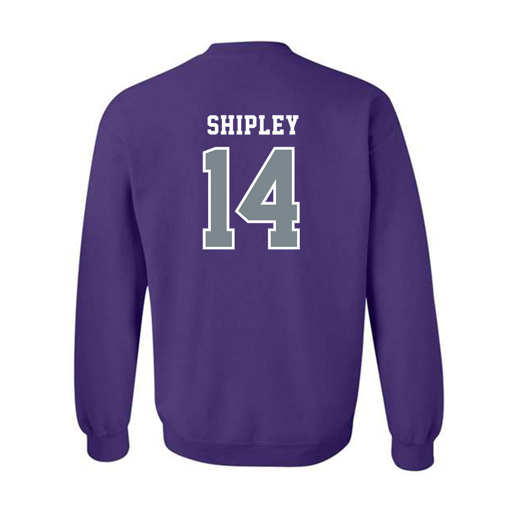 Central Arkansas - NCAA Baseball : Casey Shipley - Classic Shersey Crewneck Sweatshirt-1