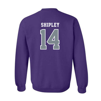 Central Arkansas - NCAA Baseball : Casey Shipley - Classic Shersey Crewneck Sweatshirt-1
