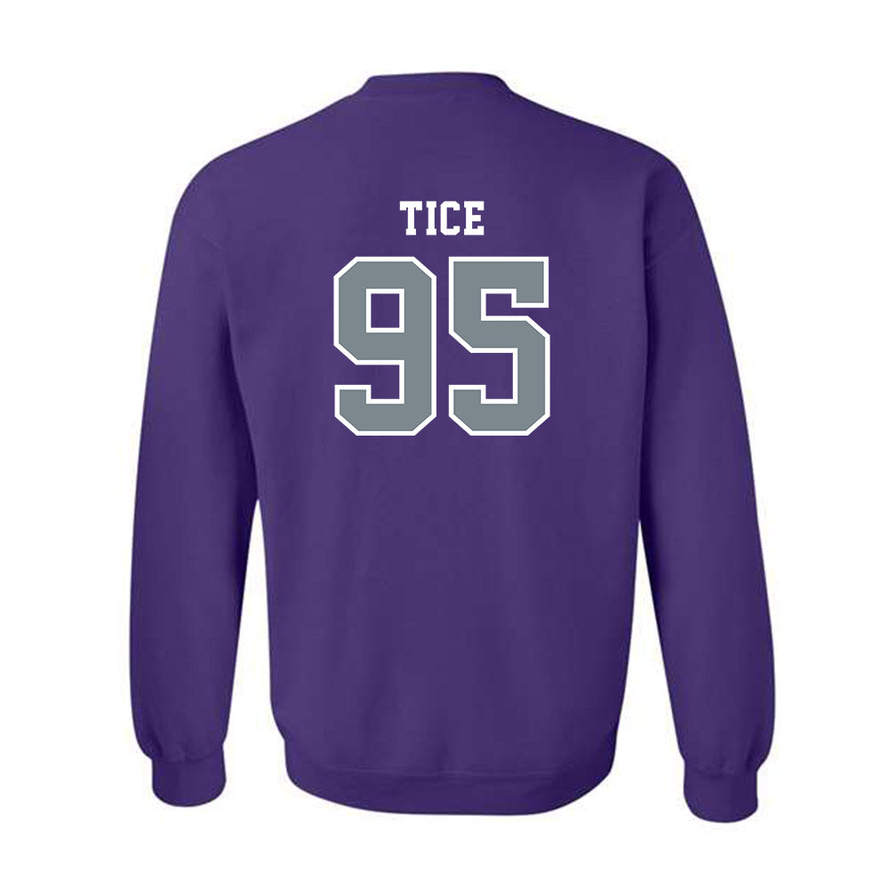 Central Arkansas - NCAA Football : Noah Tice - Classic Shersey Crewneck Sweatshirt-1