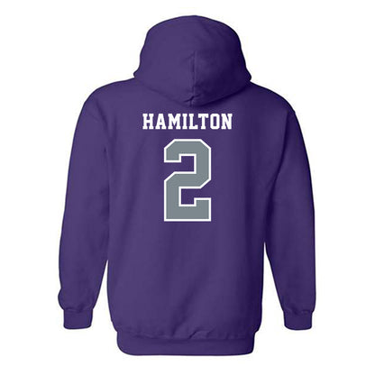 Central Arkansas - NCAA Women's Volleyball : Trinity Hamilton - Classic Shersey Hooded Sweatshirt-1