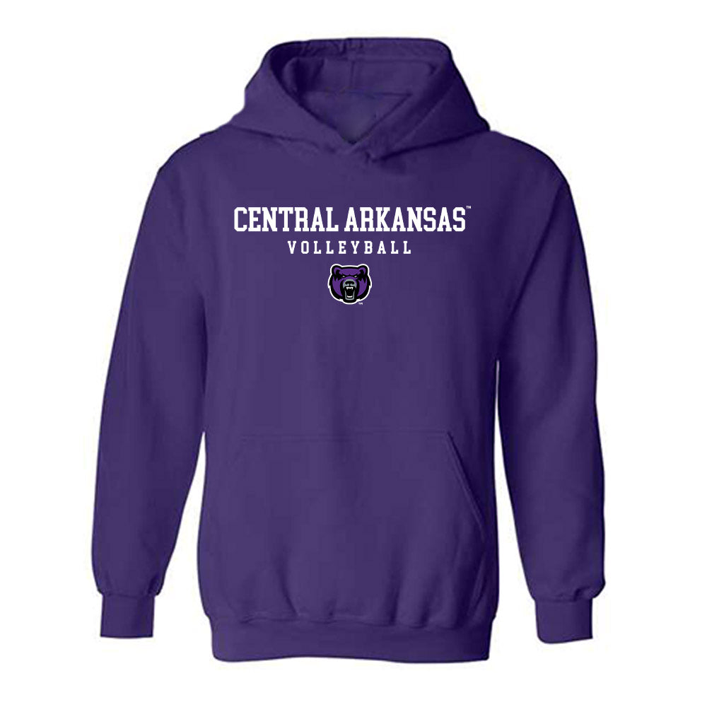 Central Arkansas - NCAA Women's Volleyball : Laci Bohannan - Classic Shersey Hooded Sweatshirt-0
