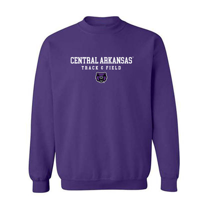 Central Arkansas - NCAA Men's Track & Field : Spencer Mozee - Classic Shersey Crewneck Sweatshirt-0