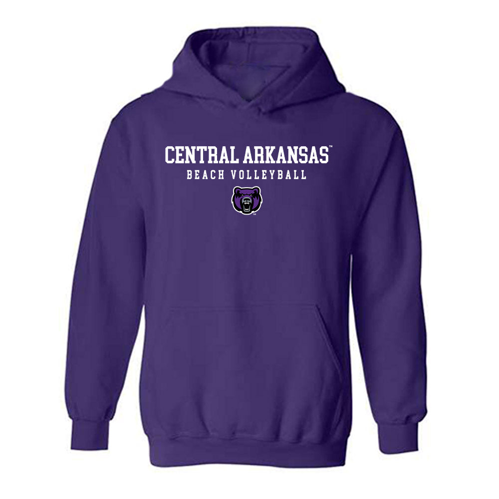 Central Arkansas - NCAA Beach Volleyball : Callie Mullins - Classic Shersey Hooded Sweatshirt-0