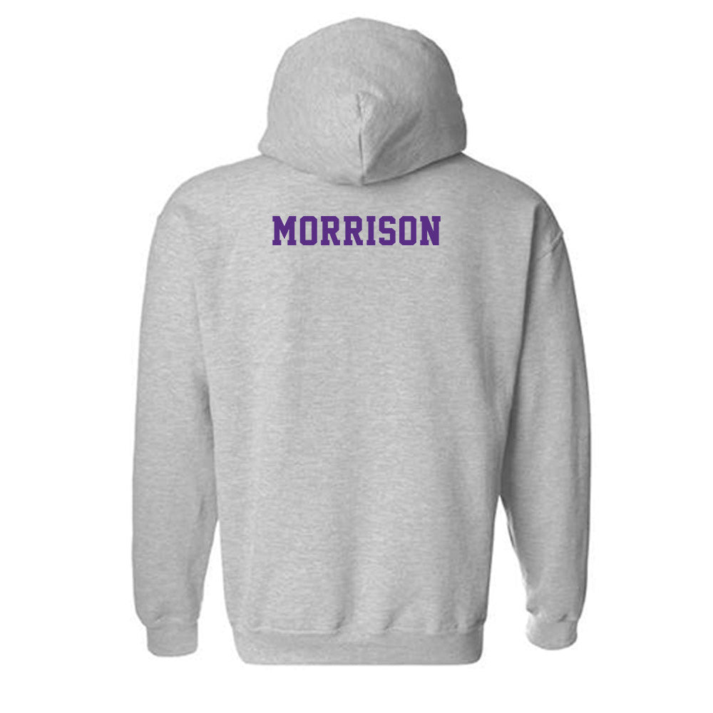 Central Arkansas - NCAA Women's Track & Field : Emily Morrison - Classic Shersey Hooded Sweatshirt-1