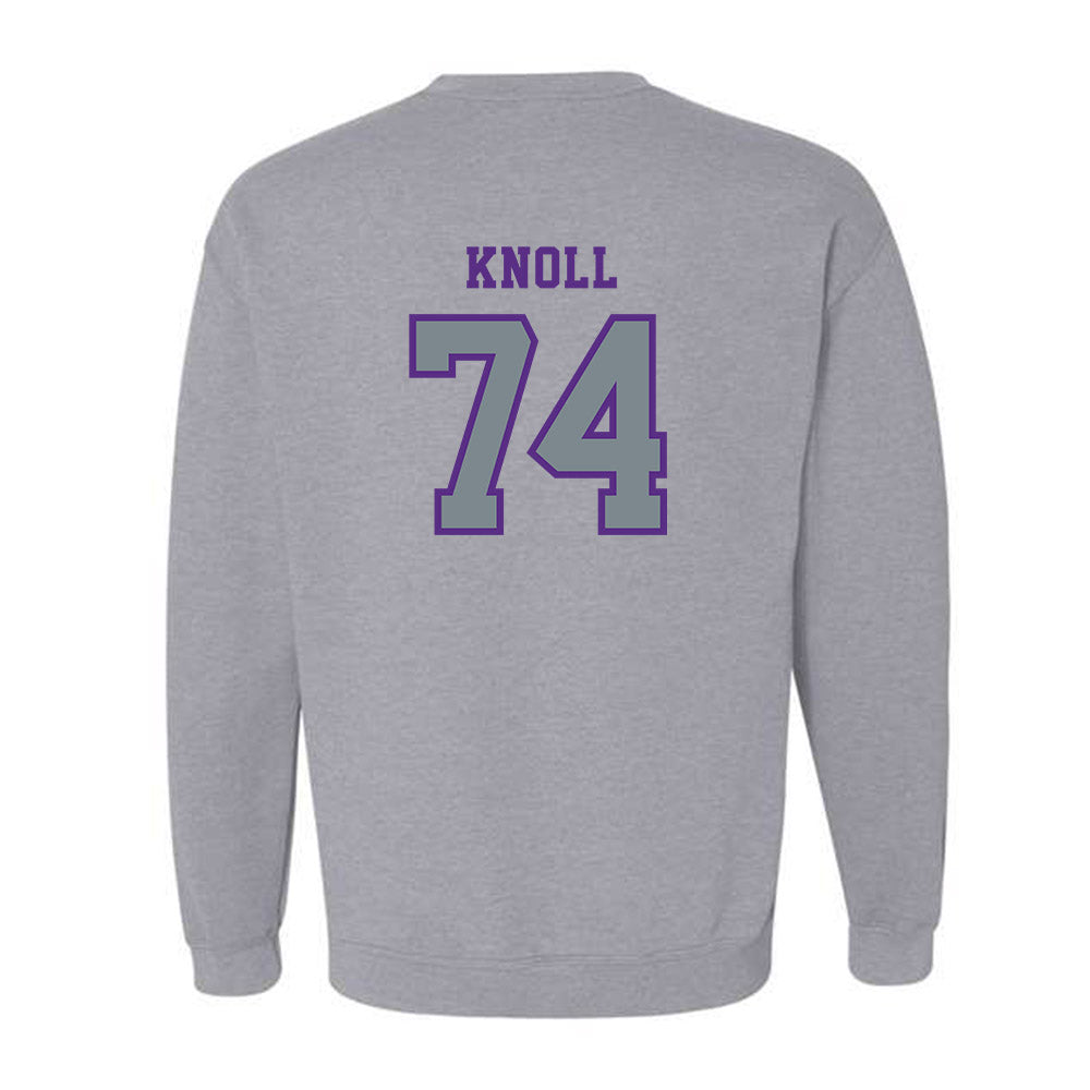 Central Arkansas - NCAA Football : Drayton Knoll - Classic Shersey Crewneck Sweatshirt-1