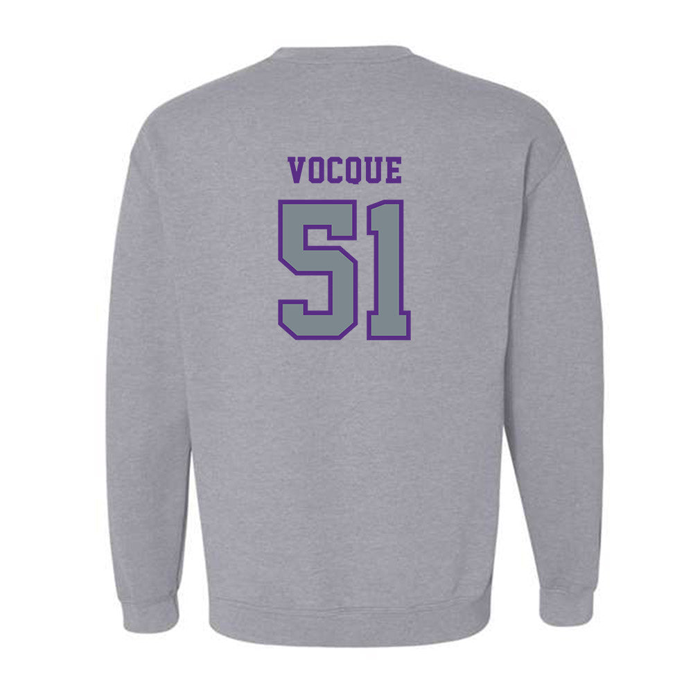 Central Arkansas - NCAA Football : Kyle Vocque - Classic Shersey Crewneck Sweatshirt-1