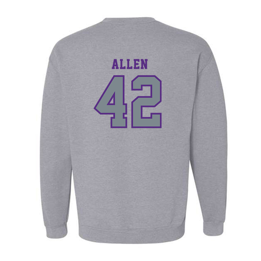 Central Arkansas - NCAA Baseball : Zeb Allen - Classic Shersey Crewneck Sweatshirt-1