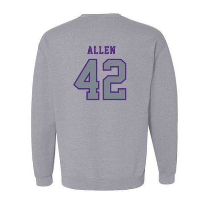 Central Arkansas - NCAA Baseball : Zeb Allen - Classic Shersey Crewneck Sweatshirt-1