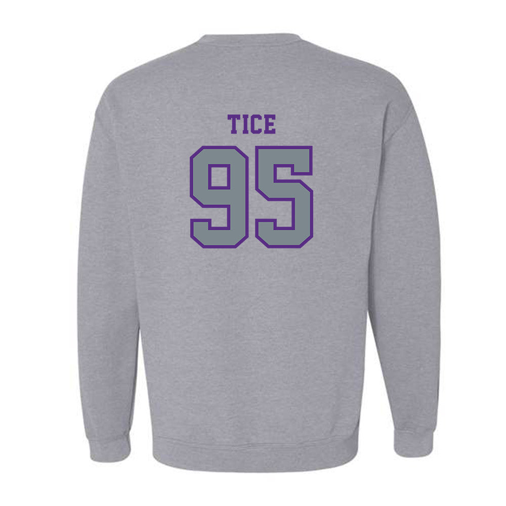 Central Arkansas - NCAA Football : Noah Tice - Classic Shersey Crewneck Sweatshirt-1