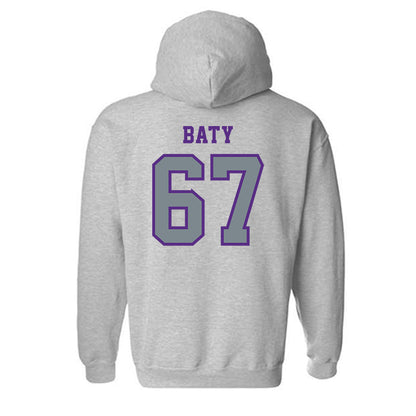 Central Arkansas - NCAA Football : Walker Baty - Classic Shersey Hooded Sweatshirt-1