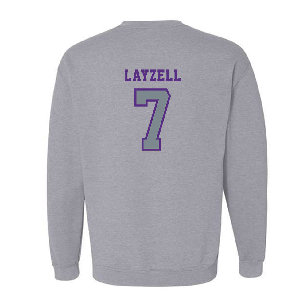 Central Arkansas - NCAA Beach Volleyball : Ella Layzell - Classic Shersey Crewneck Sweatshirt-1