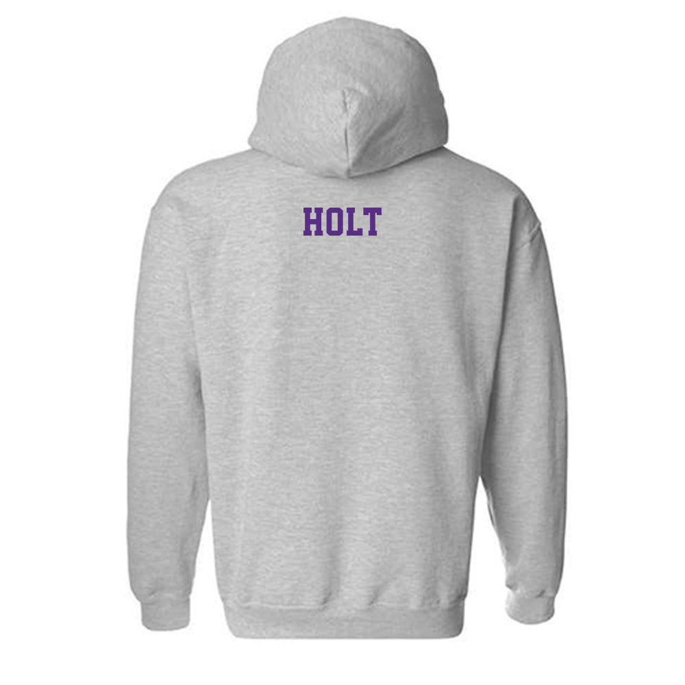 Central Arkansas - NCAA Women's Track & Field : Shamyia Holt - Classic Shersey Hooded Sweatshirt-1
