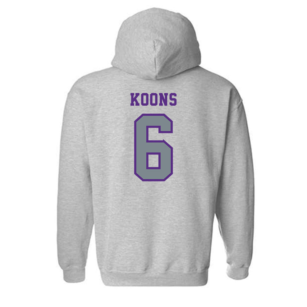 Central Arkansas - NCAA Women's Volleyball : Caylan Koons - Classic Shersey Hooded Sweatshirt-1