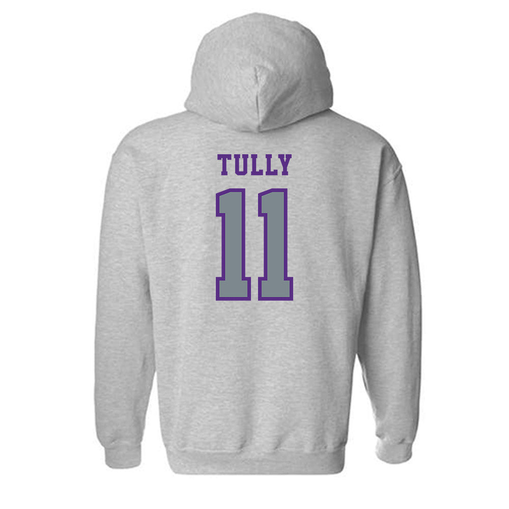 Central Arkansas - NCAA Beach Volleyball : Hadley Tully - Classic Shersey Hooded Sweatshirt-1