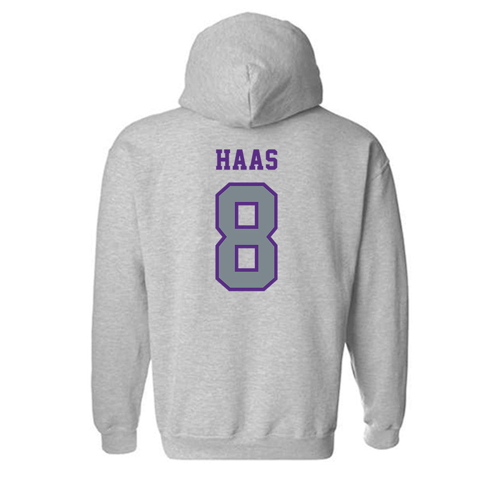 Central Arkansas - NCAA Women's Volleyball : McKinzee Haas - Classic Shersey Hooded Sweatshirt-1