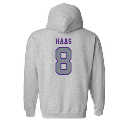 Central Arkansas - NCAA Women's Volleyball : McKinzee Haas - Classic Shersey Hooded Sweatshirt-1